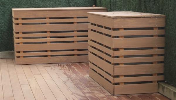 Garde-corps en bois exotique sur mesure pour nos terrasses