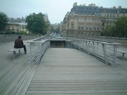 Terrasse de la passerelle Solfrino  Paris